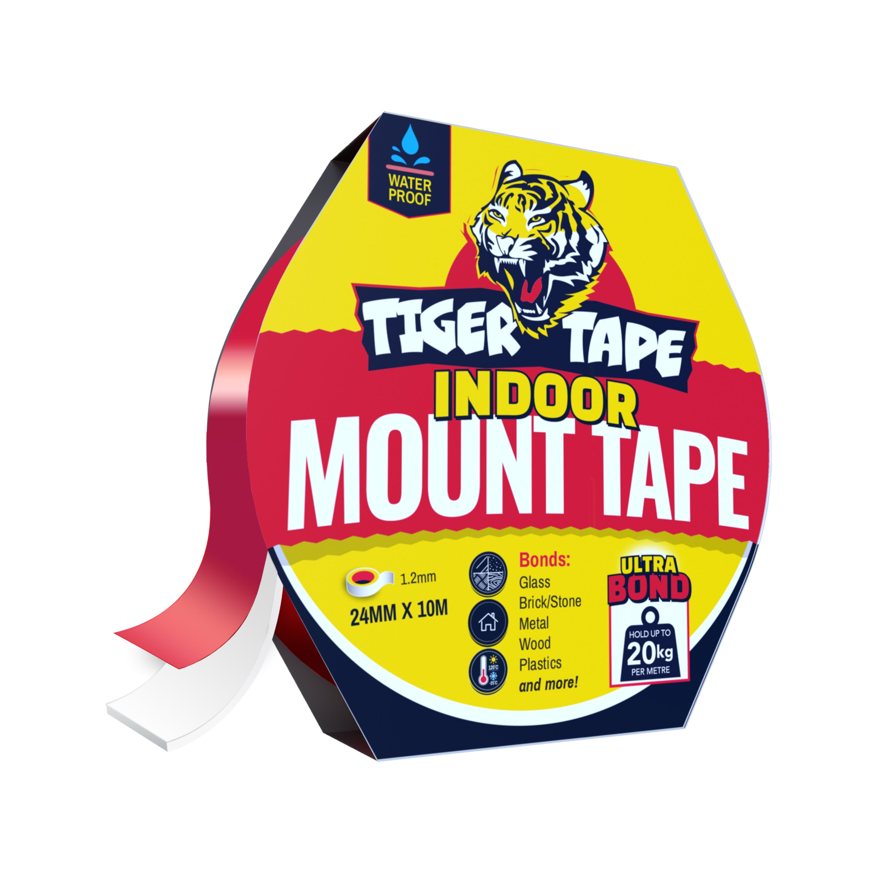 Tiger Tape® Indoor Double Sided Mounting Tape