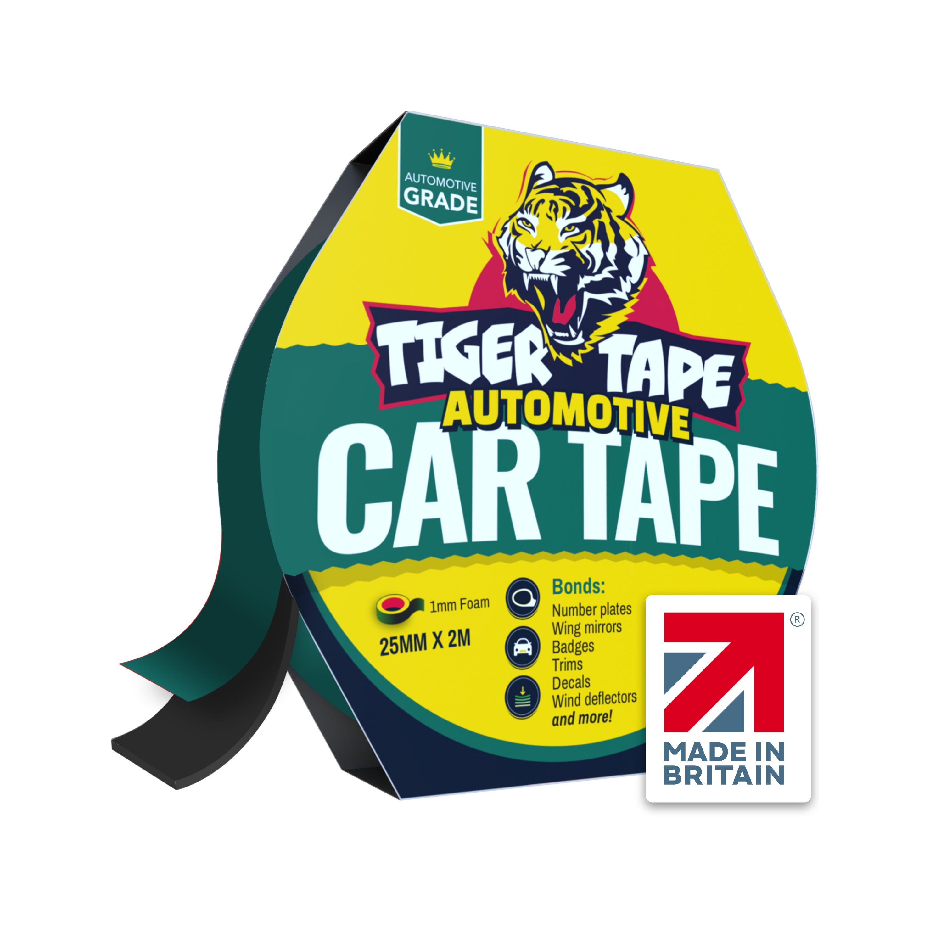 Tiger Tape® Car Number Plate Tape